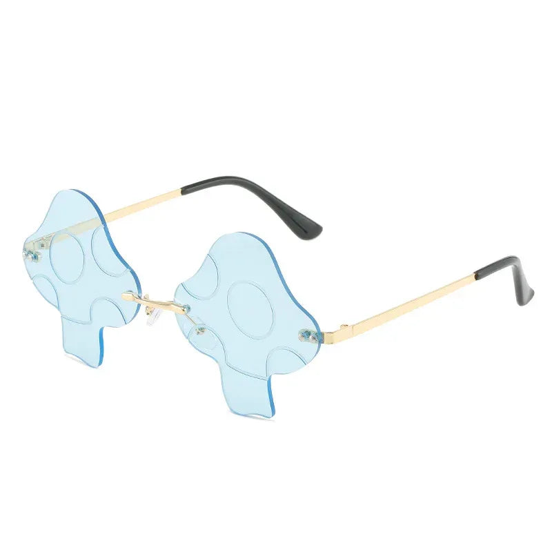 Irregular Mushroom-shaped Sunglasses - Viexta
