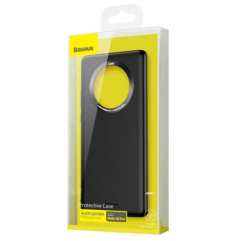 alloy-plain-leather-case-for-mate-40 - Viexta