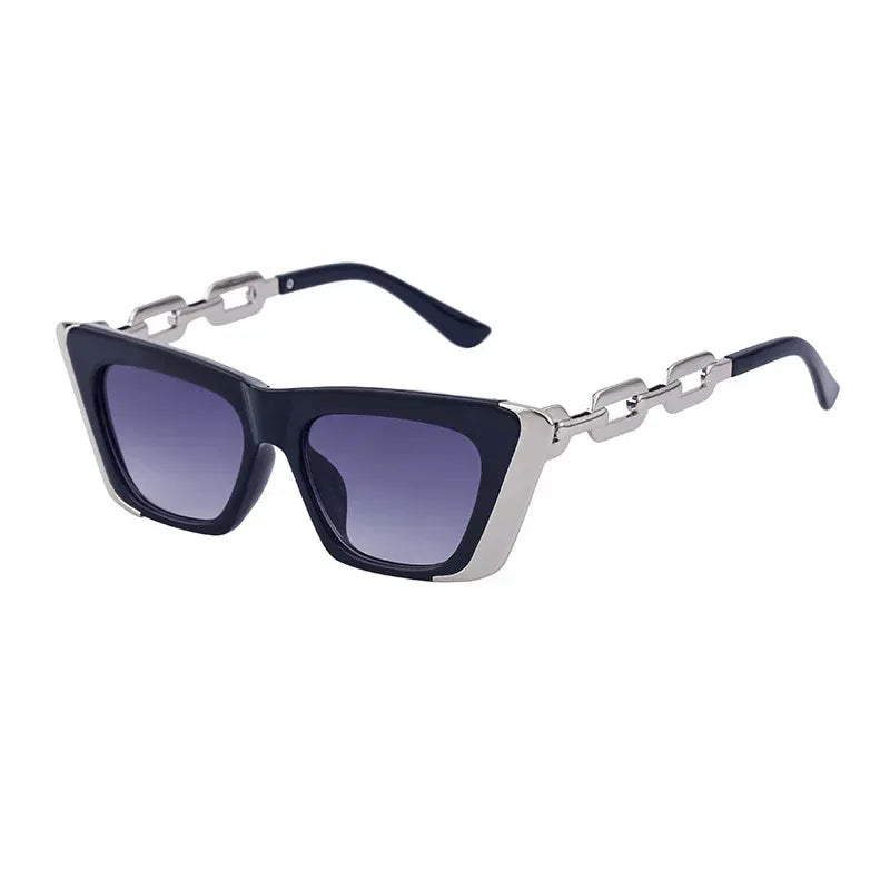 chain-small-frame-sunglasses - Viexta