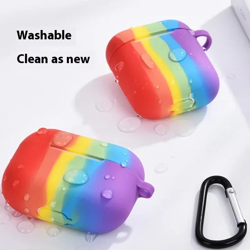 airpods-rainbow-wireless-bluetooth-earphone-cover - Viexta