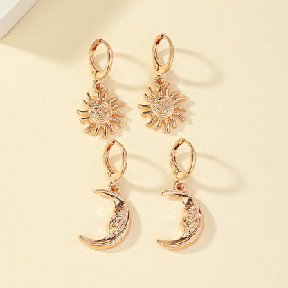 Pair Crescent Trendy Earrings