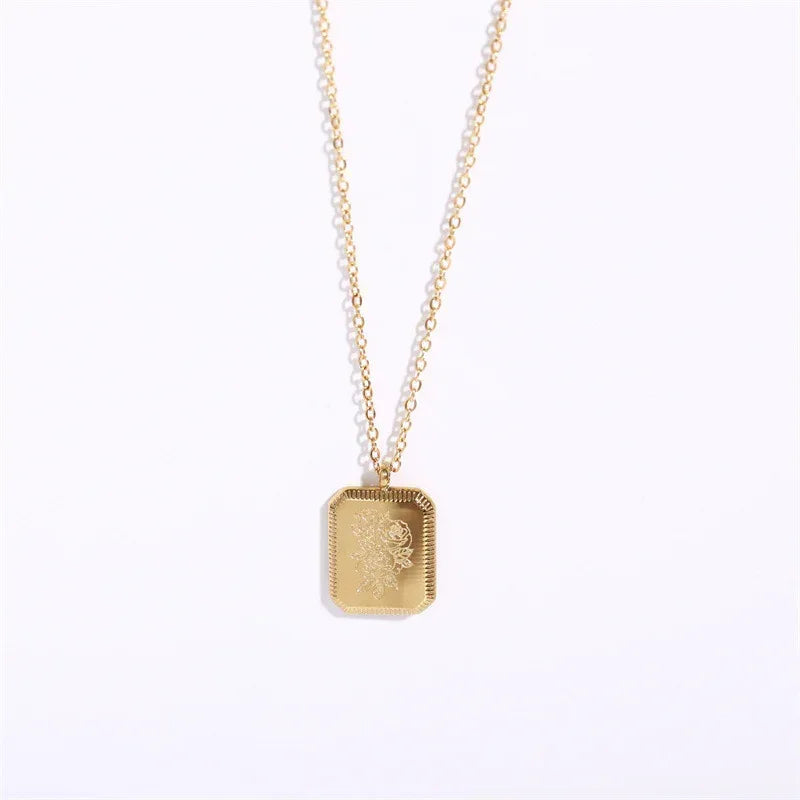 Birth Flower Necklace - Viexta