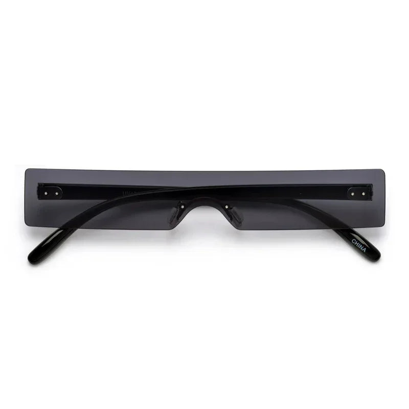 Fashion One-piece Square Rimless Sunglasses - Viexta