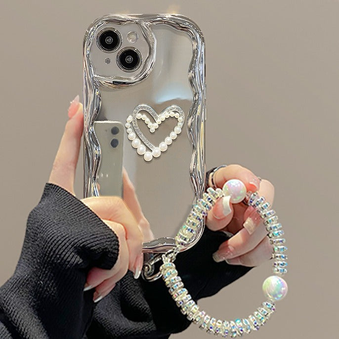 Three-dimensional Pearls iPhone Case
