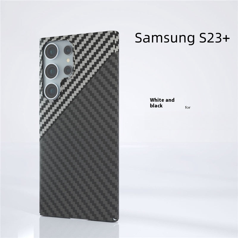 Carbon Fiber Hard Shell Samsung S Series Phone Case