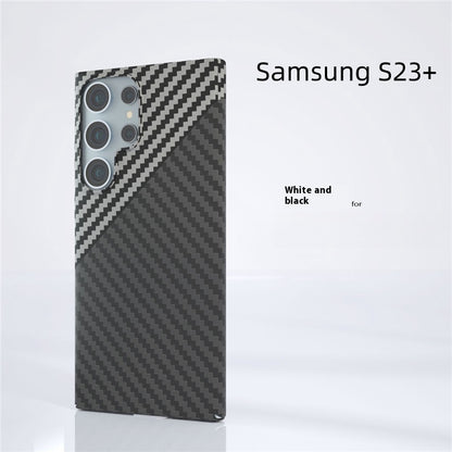 Carbon Fiber Hard Shell Samsung S Series Phone Case