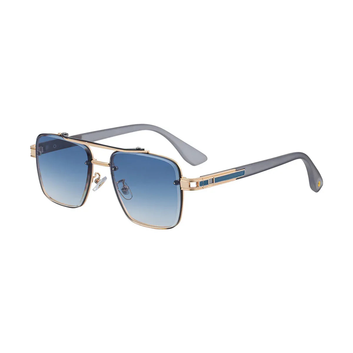 Mens Fashionable Square-frame Sunglasses - Viexta