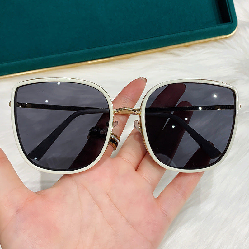 Harajuku Vintage Square Anti UV Solar Glasses