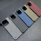 Frameless Triangle Source Pattern Ultra-thin Half Pack iPhone Case - Viexta