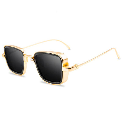 Retro Fat Edge Square Trendy Sunglasses