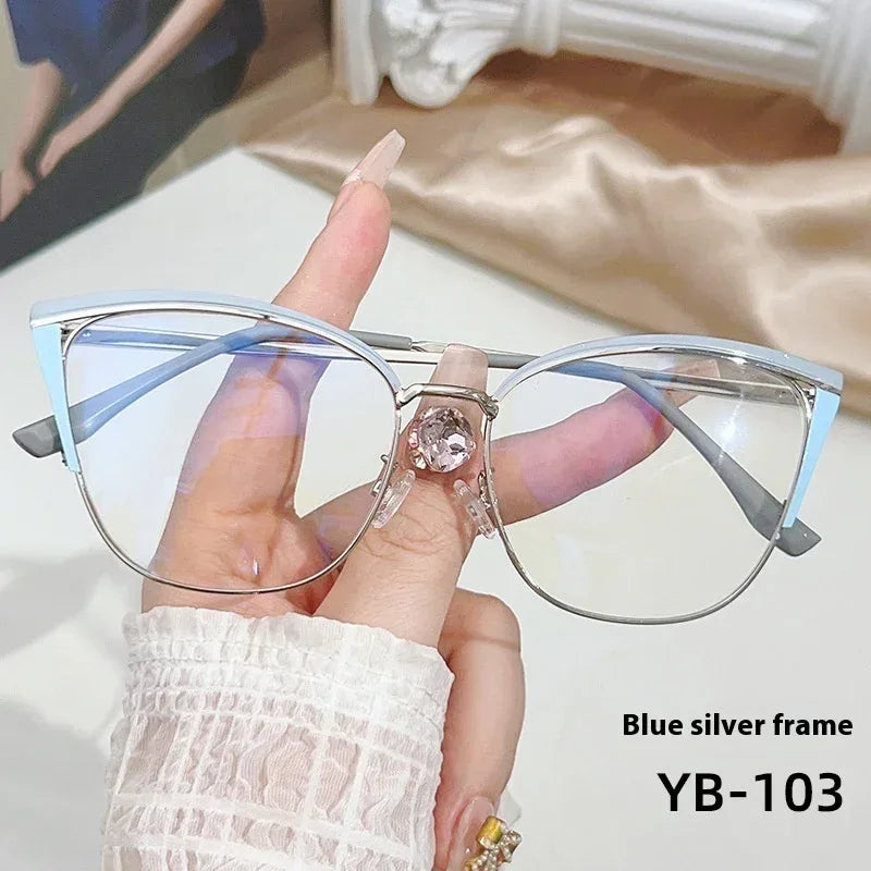 womens-cat-eye-anti-blu-ray-glasses - Viexta