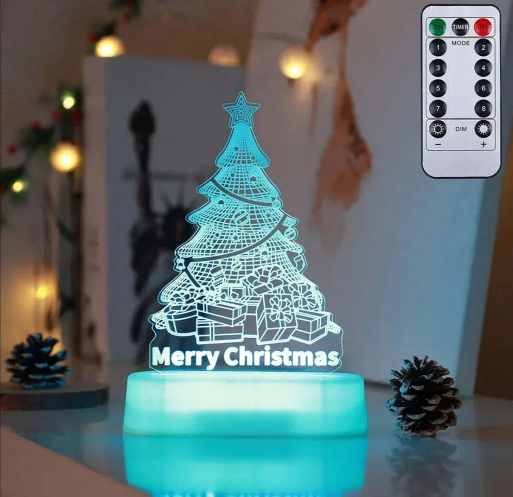 Christmas Decoration 3D Lamp - Viexta
