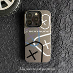 Color Silver Pattern Silicone iPhone Case - Viexta