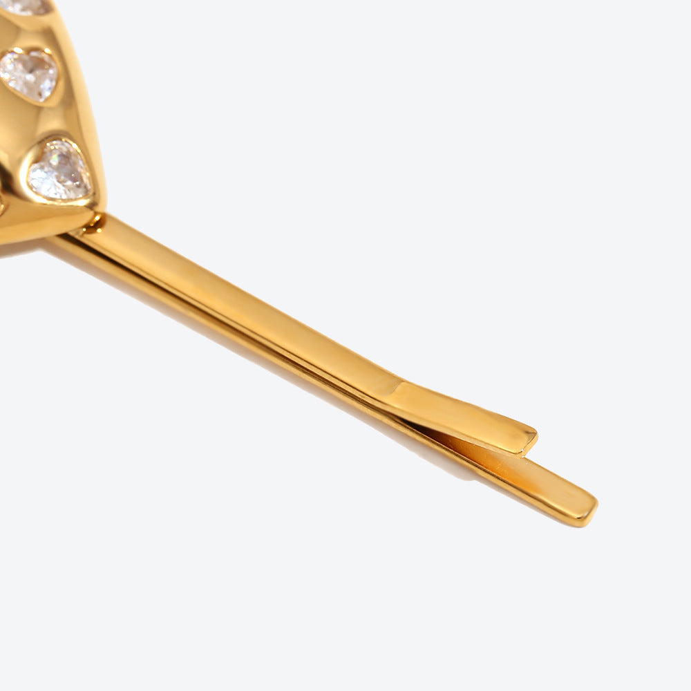 Stainless Steel Plated 18K Gold Body Hair Accessories