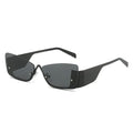 European And American Frameless Fashion Sunglasses - Viexta