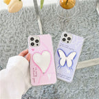 cartoon-mirror-butterfly-heart-iphone-case - Viexta