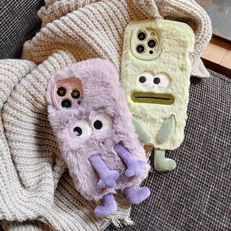 Fashion Purple Plush iPhone Case - Viexta