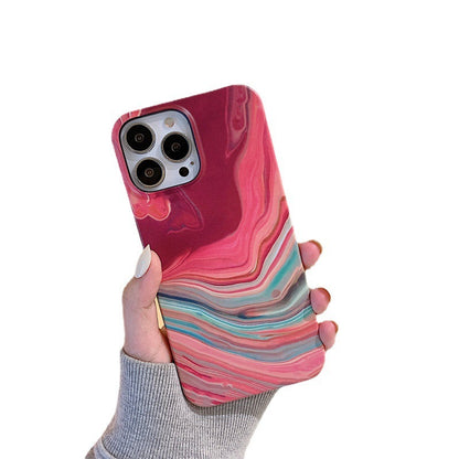 Water Sticker Marbling iPhone Case