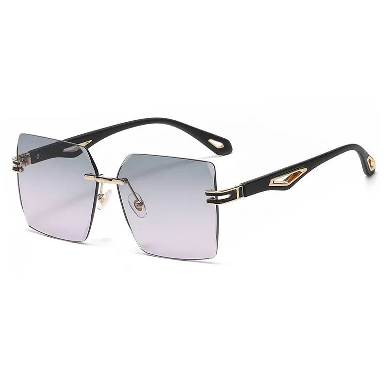 Frameless Trimming Sunglasses Fashion - Viexta