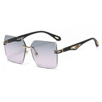 Frameless Trimming Sunglasses Fashion - Viexta