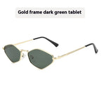 Cat Eye Metal Sunglasses - Viexta