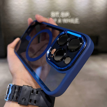 Metal Lens Magnetic iPhone Case