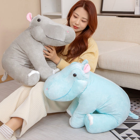 Hippo Doll Plush Pillow