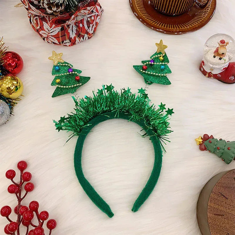 Christmas With Light Headband Snowflake - Viexta