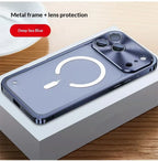 Precision-milled Matte Magnetic iPhone Case With Metal Edge - Viexta