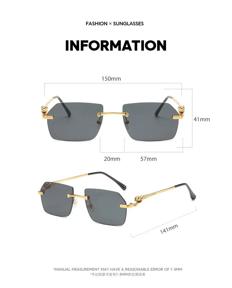 Frameless Trimming Head Sunglasses - Viexta