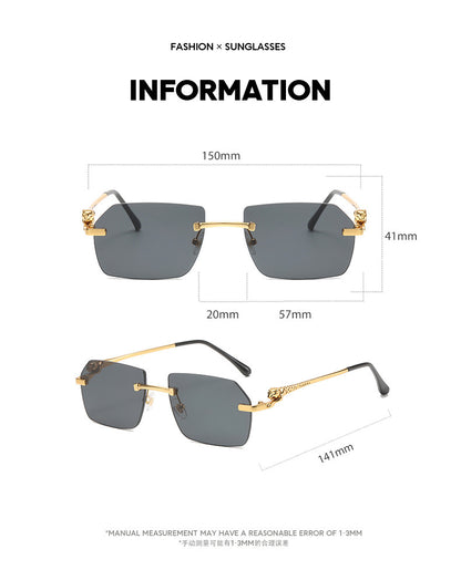 Frameless Trimming Head Sunglasses