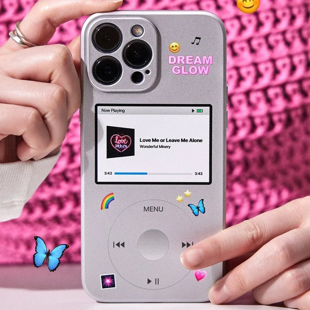 Playlist Silver iPhone Case - Viexta