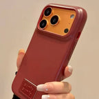 Leather Anti-fall Pure Bottom Leather Pattern iPhone Case - Viexta