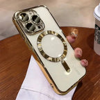 Magnetic Transparent iPhone case With Lens Protector - Viexta