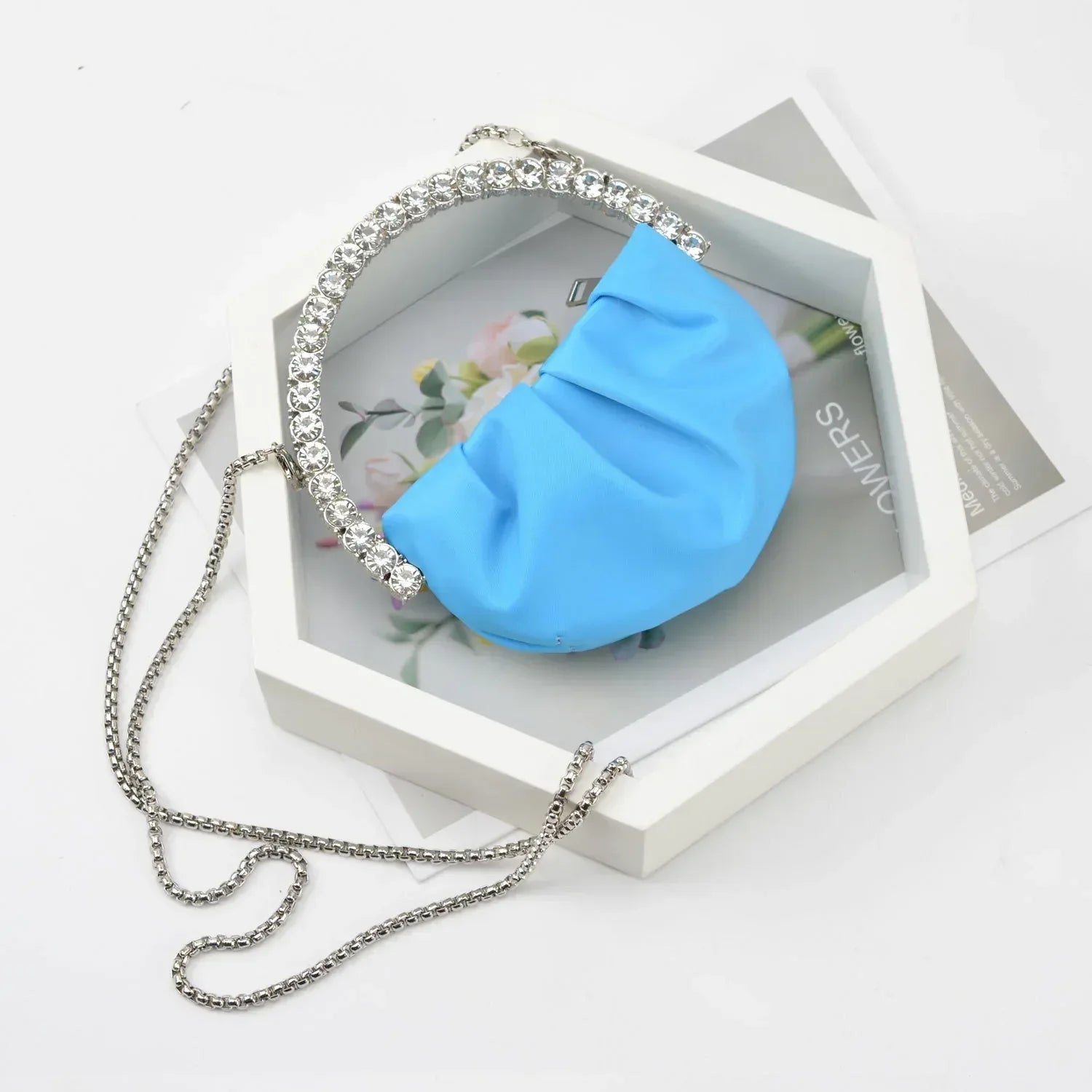 Women's Diamond Design Clutch - Viexta