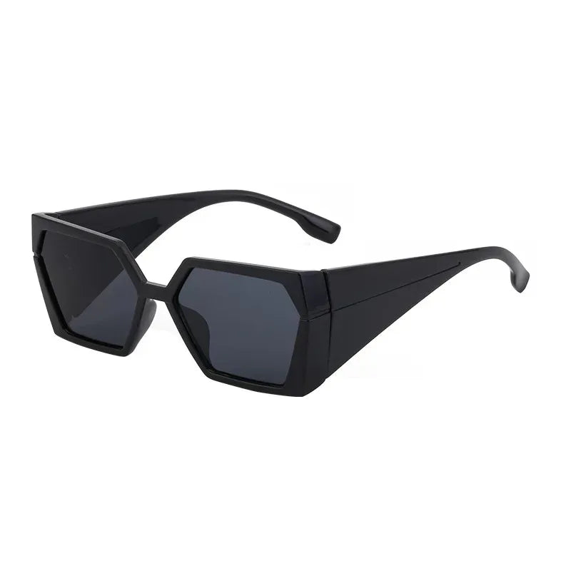 Large Frame Rectangular Sunglasses - Viexta