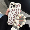 Leopard Printed Plush iPhone Case - Viexta