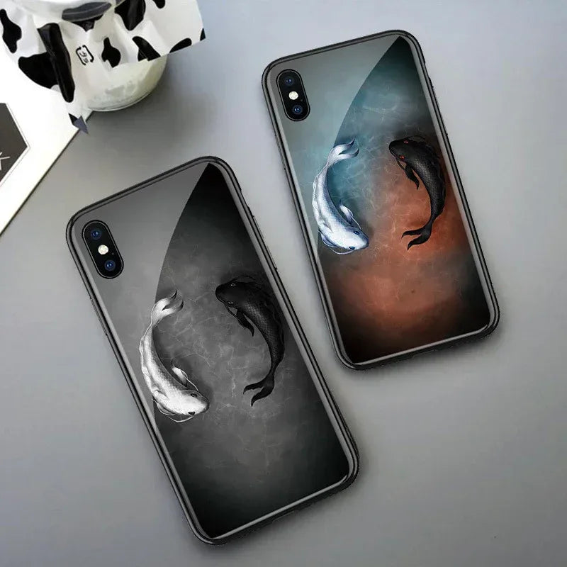 Painted Leather Case for IPhone - Viexta