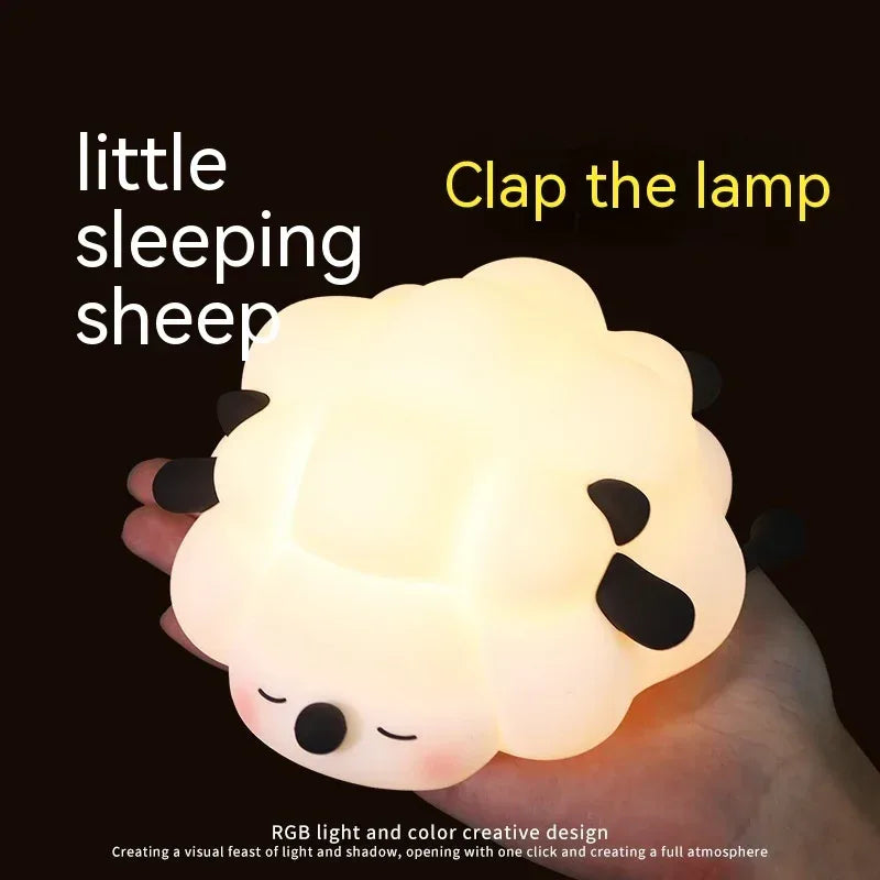 Cute Silicone Cartoon Night Light - Viexta