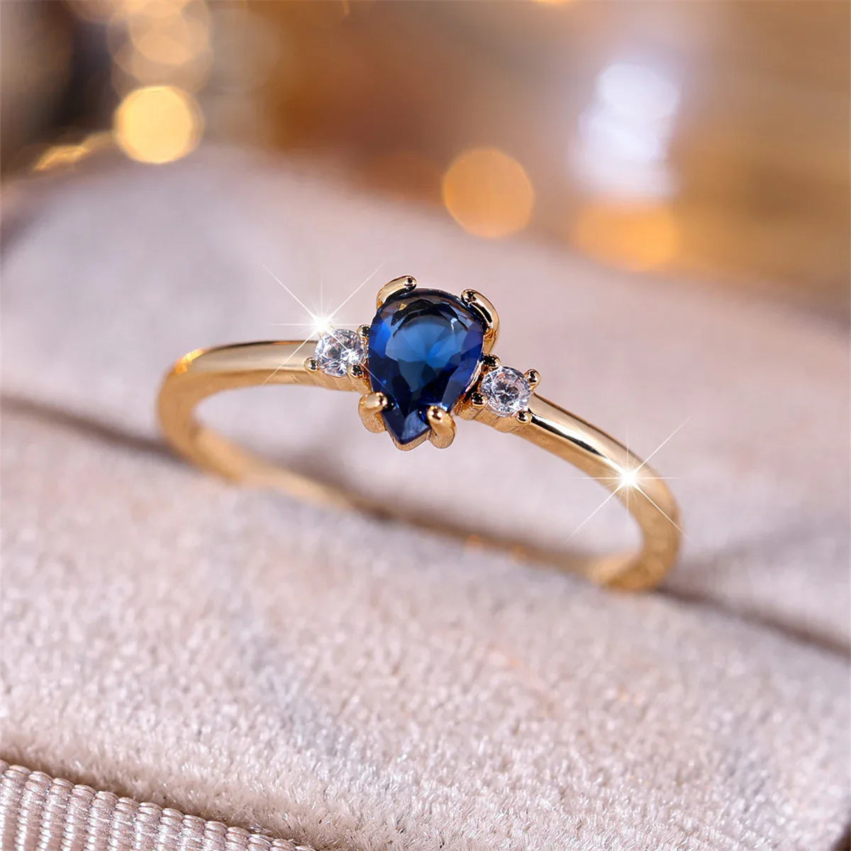 New Drop-shaped Ring