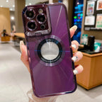 Electroplated Phone Case Luxury CD Pattern for IPHONE - Viexta