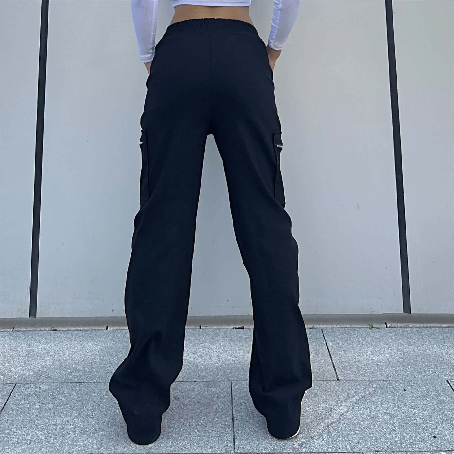 Trendy Women's Loose Street Trousers - Viexta