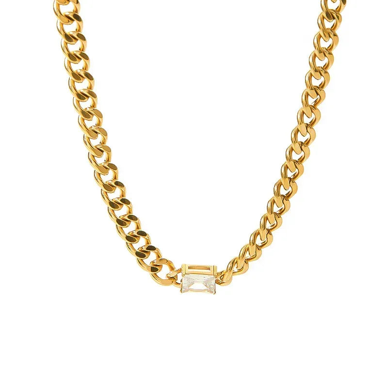 Stainless Steel Necklace Bracelet - Viexta