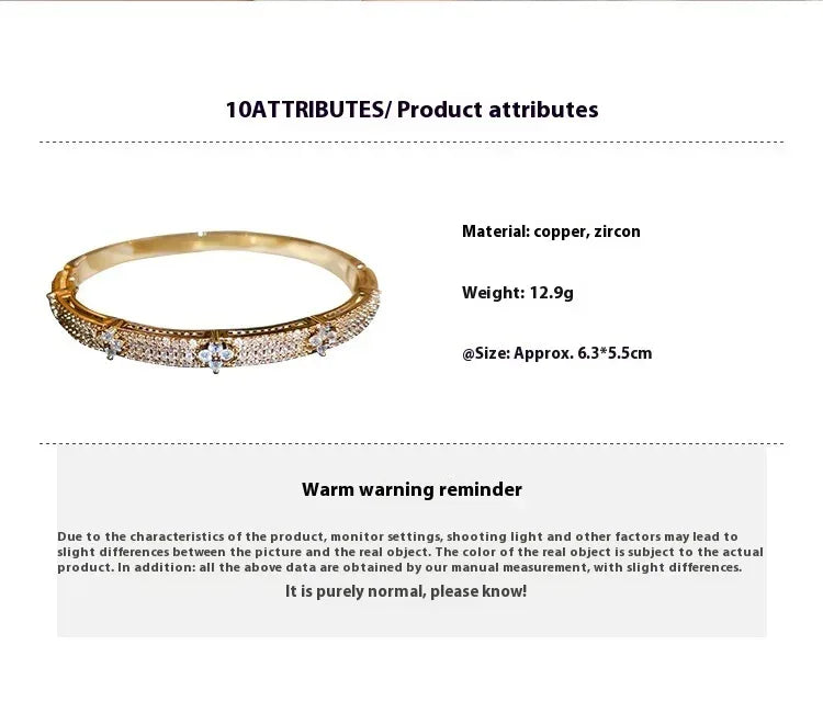 Niche Lux High-grade Zircon Bracelet - Viexta