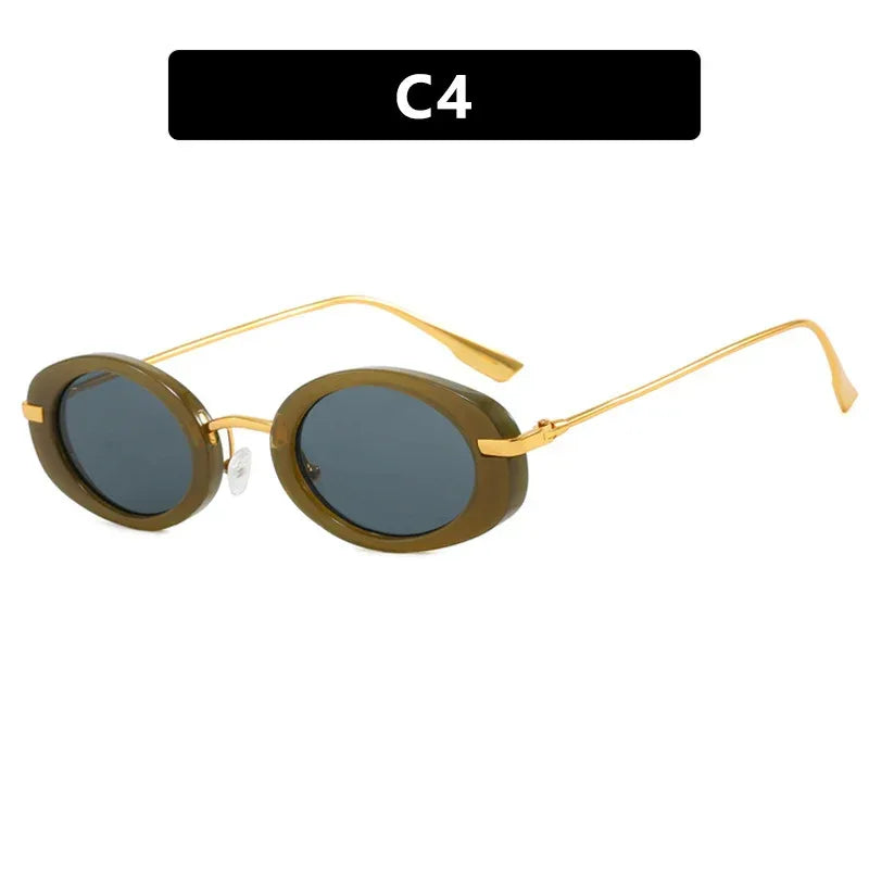small-frame-oval-vintage-sunglasses - Viexta