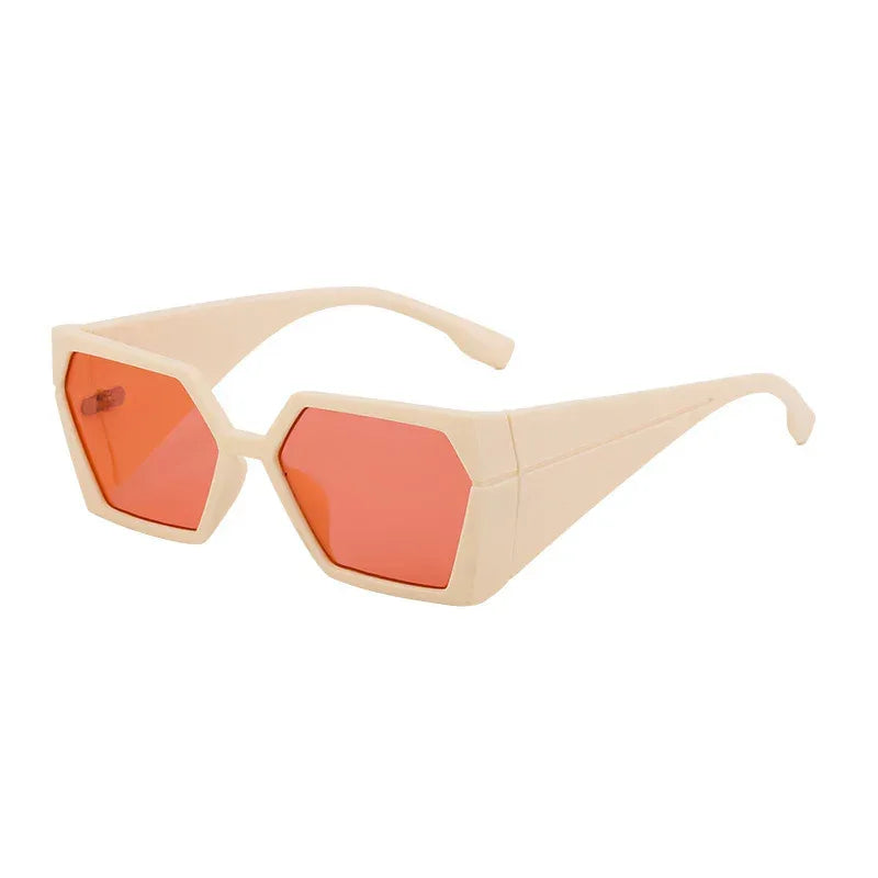 Large Frame Rectangular Sunglasses - Viexta