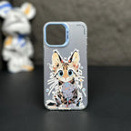 Silver Cat iPhone Case - Viexta