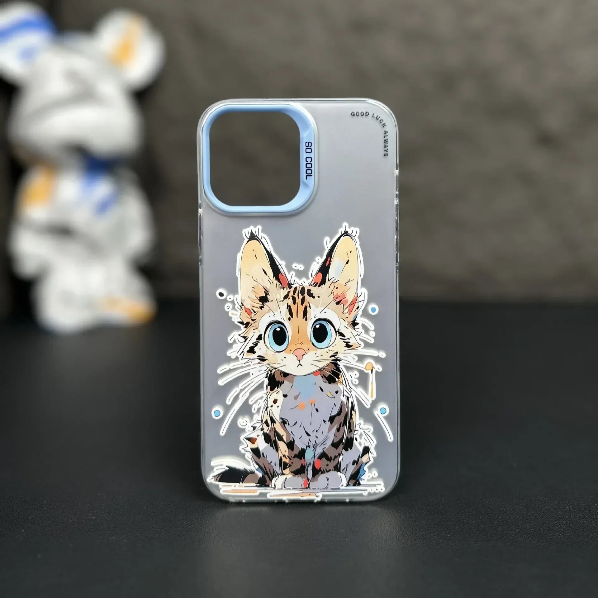 Silver Cat iPhone Case - Viexta