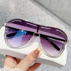 Large-frame Sunglasses - Viexta