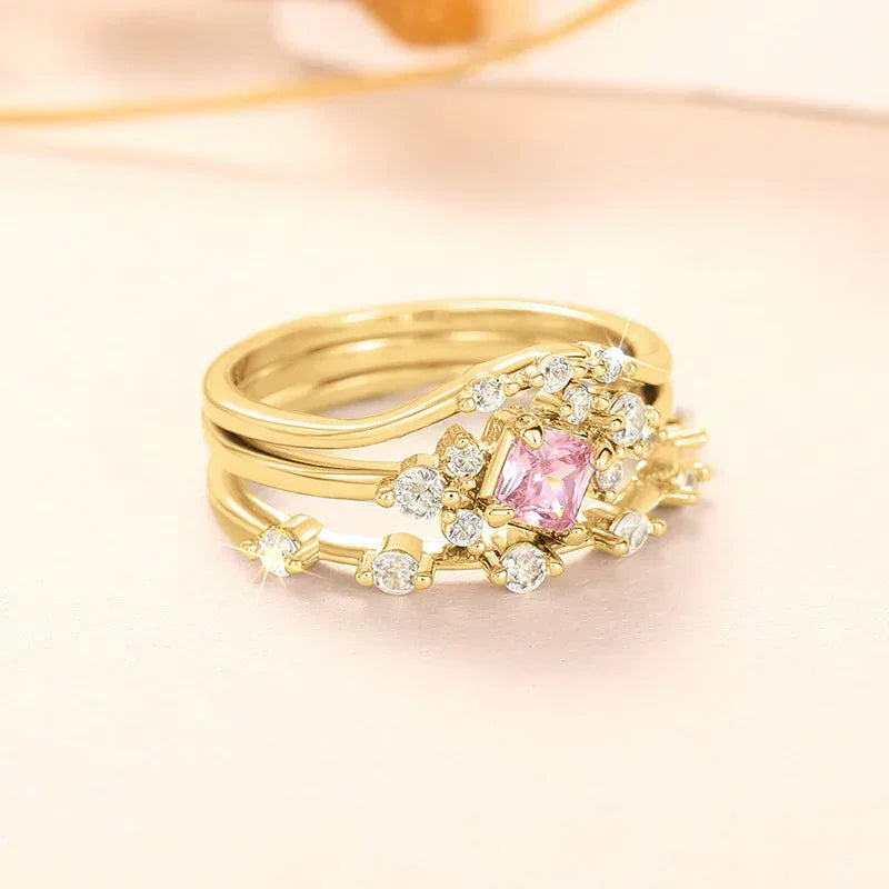 Three-piece Ring Set - Viexta